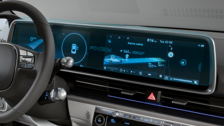 IONIQ 6 - Sticlă hibridă de protecție Pixsel panoul de bord HYUNDAI IONIQ 6 - 28“ 2022