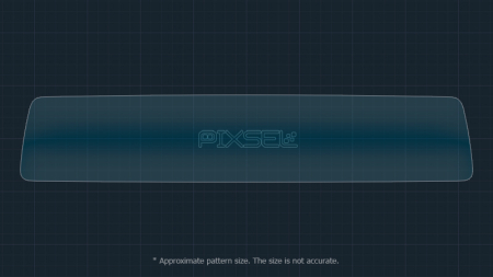 IONIQ 6 - Sticlă hibridă de protecție Pixsel panoul de bord HYUNDAI IONIQ 6 - 28“ 2022