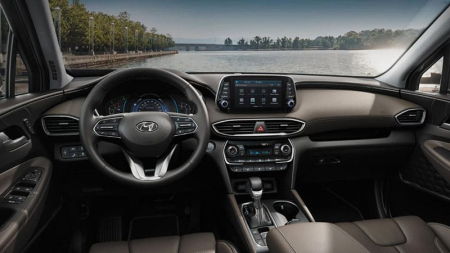 SANTA FE - Sticlă hibridă de protecție Pixsel panoul de bord HYUNDAI SANTA FE - 12.8“ 2020 - 2022
