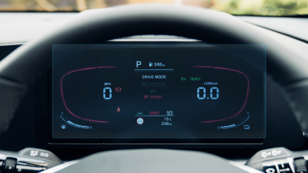 NIRO - Sticlă hibridă de protecție Pixsel panoul de bord KIA NIRO - 12.2“ 2022