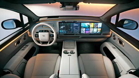 2025 - - Sticlă hibridă de protecție Pixsel panoul de bord LI AUTO i6 - 6.1" 2025