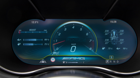 MERCEDES BENZ - Sticlă hibridă de protecție Pixsel panoul de bord MERCEDES BENZ AMG GT 2 DOORS - 12.1“ 2019 - 2022