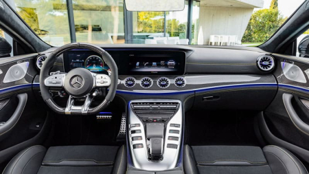 MERCEDES BENZ - Sticlă hibridă de protecție Pixsel panoul de bord MERCEDES BENZ AMG GT 4 DOORS - 28.5“ 2018