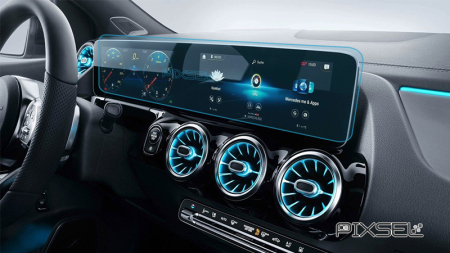 B-CLASS - Sticlă hibridă de protecție Pixsel panoul de bord MERCEDES BENZ B-CLASS - 24.7“ 2018