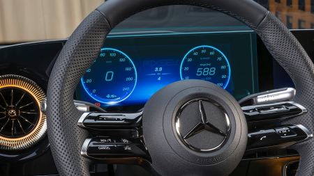 MERCEDES BENZ - Sticlă hibridă de protecție Pixsel panoul de bord MERCEDES BENZ CLA-CLASS - 14.3" 2025