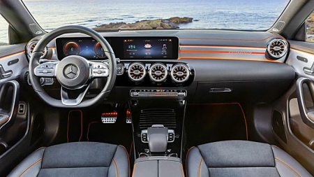 2019 - - Sticlă hibridă de protecție Pixsel panoul de bord MERCEDES BENZ CLA-CLASS - 24.7“ 2019