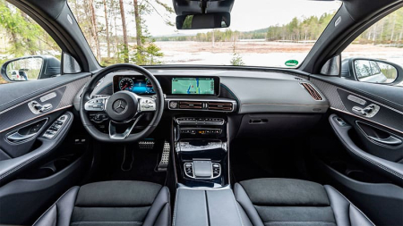 2019 - 2023 - Sticlă hibridă de protecție Pixsel panoul de bord MERCEDES BENZ EQC-CLASS - 24.7“ 2019 - 2023