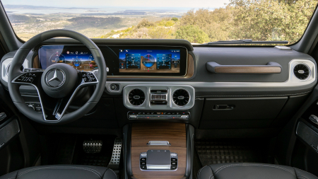 MERCEDES BENZ - Sticlă hibridă de protecție Pixsel panoul de bord MERCEDES BENZ G-CLASS - 28.5“ 2024