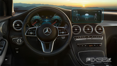 2019 - 2023 - Sticlă hibridă de protecție Pixsel panoul de bord MERCEDES BENZ GLC-CLASS - 12.1“ 2019 - 2023
