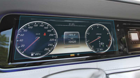 S-CLASS - Sticlă hibridă de protecție Pixsel panoul de bord MERCEDES BENZ S-CLASS - 12.1“ 2013 - 2017