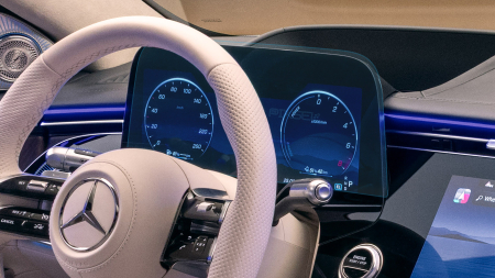 MERCEDES BENZ - Sticlă hibridă de protecție Pixsel panoul de bord MERCEDES BENZ S-CLASS - 15" 2026