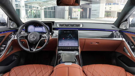 MERCEDES BENZ - Sticlă hibridă de protecție Pixsel panoul de bord MERCEDES BENZ S-CLASS - 15.4“ 2020