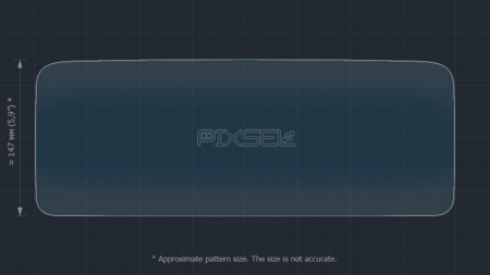 MERCEDES BENZ - Sticlă hibridă de protecție Pixsel panoul de bord MERCEDES BENZ S-CLASS - 15.5“ 2020