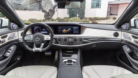 MERCEDES BENZ - Sticlă hibridă de protecție Pixsel panoul de bord MERCEDES BENZ S-CLASS - 28.5“ 2020