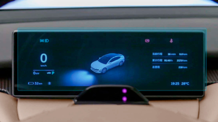 NIO - Sticlă hibridă de protecție Pixsel panoul de bord NIO ET5T - 10.9“ 2023