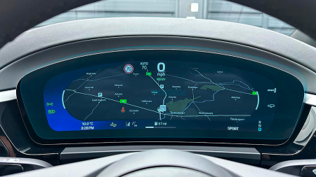 PORSCHE - Sticlă hibridă de protecție Pixsel panoul de bord PORSCHE MACAN - 15.2“ 2024