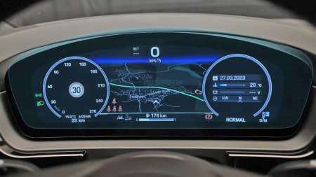 PANAMERA - Sticlă hibridă de protecție Pixsel panoul de bord PORSCHE PANAMERA - 15.2“ 2024