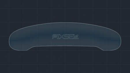 TAYCAN - Sticlă hibridă de protecție Pixsel panoul de bord PORSCHE TAYCAN - 20.5“ 2020