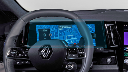 RENAULT - Sticlă hibridă de protecție Pixsel panoul de bord RENAULT ESPACE - 16.4“ 2023