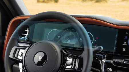 CULLINAN - Sticlă hibridă de protecție Pixsel panoul de bord ROLLS ROYCE CULLINAN - 22.6“ 2024
