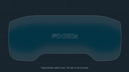2025 - - Sticlă hibridă de protecție Pixsel panoul de bord TOYOTA COROLLA CROSS - 11.7“ 2025