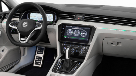 VOLKSWAGEN - Sticlă hibridă de protecție Pixsel panoul de bord VOLKSWAGEN PASSAT - 9.9“ 2019 - 2022 (B8)