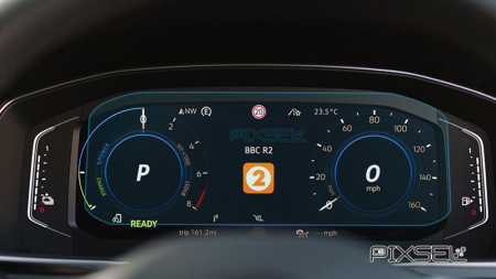 VOLKSWAGEN - Sticlă hibridă de protecție Pixsel panoul de bord VOLKSWAGEN TIGUAN - 9.9“ 2021 - 2023