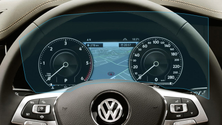 VOLKSWAGEN - Sticlă hibridă de protecție Pixsel panoul de bord VOLKSWAGEN TOUAREG - 16.2“ 2018 - 2023