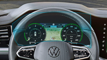 VOLKSWAGEN - Sticlă hibridă de protecție Pixsel panoul de bord VOLKSWAGEN TOUAREG - 16.2“ 2023