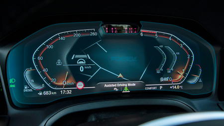 BMW - Sticlă hibridă de protecție Pixsel panoul de instrumente cu cameră BMW 3 / M3 - 14“ 2019 - 2022 (G20, G21, G80)