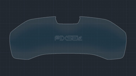 8 / M8 - Sticlă hibridă de protecție Pixsel panoul de instrumente cu cameră BMW 8 / M8 - 13.9“ 2018 - (G14, G15, G16 / F91, F92, F93)
