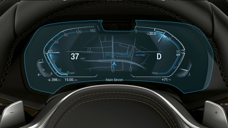 X6 - Sticlă hibridă de protecție Pixsel panoul de instrumente cu cameră BMW X6 - 14.2“ 2019 - 2022 (G06)