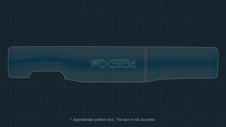 AITO - Sticlă hibridă de protecție Pixsel pentru ecran lat (2 părți) AITO M8 - 50.4“ 2025
