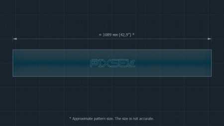 2025 - - Sticlă hibridă de protecție Pixsel pentru ecran lat AUDI E5 - 43.3“ 2025