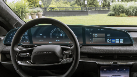 2021 - - Sticlă hibridă de protecție Pixsel pentru ecran lat LUCID AIR - 33.9" 2021