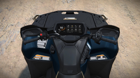 BRP - Sticlă hibridă de protecție Pixsel pentru vitezometrul ATV-ului BRP CAN-AM OUTLANDER MAX 2026 + 10.25“