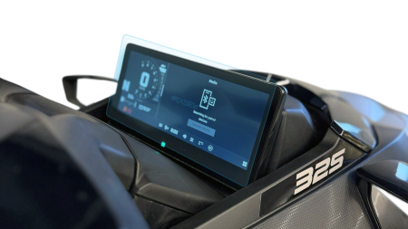 MOTO - Sticlă hibridă de protecție Pixsel pentru vitezometrul skijetului BRP SEA-DOO GTX 325 LIMITED 2025 + 11.6“