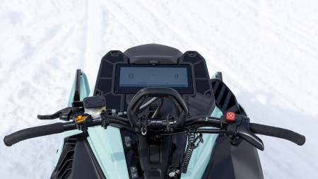 BRP - Sticlă hibridă de protecție Pixsel pentru vitezometrul snowmobilului BRP SKI-DOO FREERIDE 2024 + 10.25“