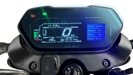 BAJAJ - Sticlă hibridă de protecție Pixsel vitezometrul motocicletei BAJAJ PULSAR NS400Z/N250/F250 2024 + 8.9"