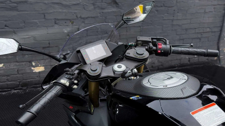 CFMOTO - Sticlă hibridă de protecție Pixsel vitezometrul motocicletei CFMOTO 250SR 2022 + 6.9"