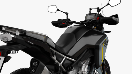 MOTO - Sticlă hibridă de protecție Pixsel vitezometrul motocicletei CFMOTO 450MT 6.8“