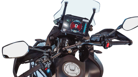 CFMOTO - Sticlă hibridă de protecție Pixsel vitezometrul motocicletei CFMOTO 800MT EXPLORE 2023 + 9.9"