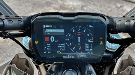 MOTO - Sticlă hibridă de protecție Pixsel vitezometrul motocicletei DUCATI DIAVEL V4 7.1“