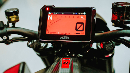 KTM - Sticlă hibridă de protecție Pixsel vitezometrul motocicletei KTM Brabus 1500 R 6.8“