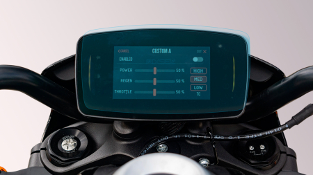 LIVEWIRE - Sticlă hibridă de protecție Pixsel vitezometrul motocicletei LIVEWIRE 2022 ONE 7.5“