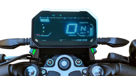 MOTO - Sticlă hibridă de protecție Pixsel vitezometrul motocicletei MUSSTANG REGION ST200 7.3“