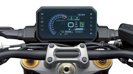 SUZUKI - Sticlă hibridă de protecție Pixsel vitezometrul motocicletei SUZUKI GSX-S1000 2025 - 7.5“