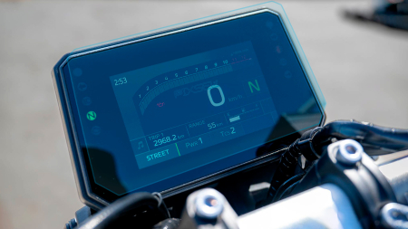 MOTO - Sticlă hibridă de protecție Pixsel vitezometrul motocicletei YAMAHA MT-07 Y-AMT 2025 - 7.9“