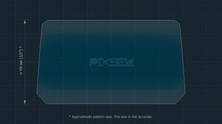 MOTO - Sticlă hibridă de protecție Pixsel vitezometrul motocicletei YAMAHA MT-07 Y-AMT 2025 - 7.9“