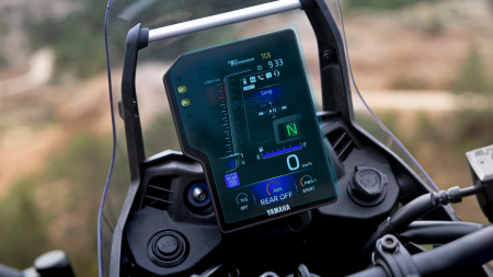 MOTO - Sticlă hibridă de protecție Pixsel vitezometrul motocicletei YAMAHA TENERE 700 2025 - 7.9“